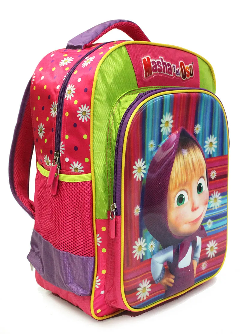 115344 Mochila Lenticular Masha y el Oso