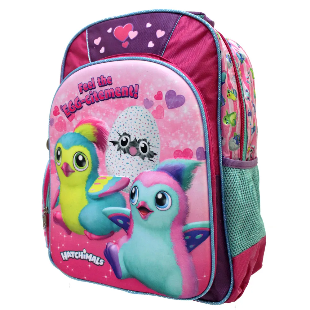 145035 Mochila 3D Primaria Infantil Hatchimals