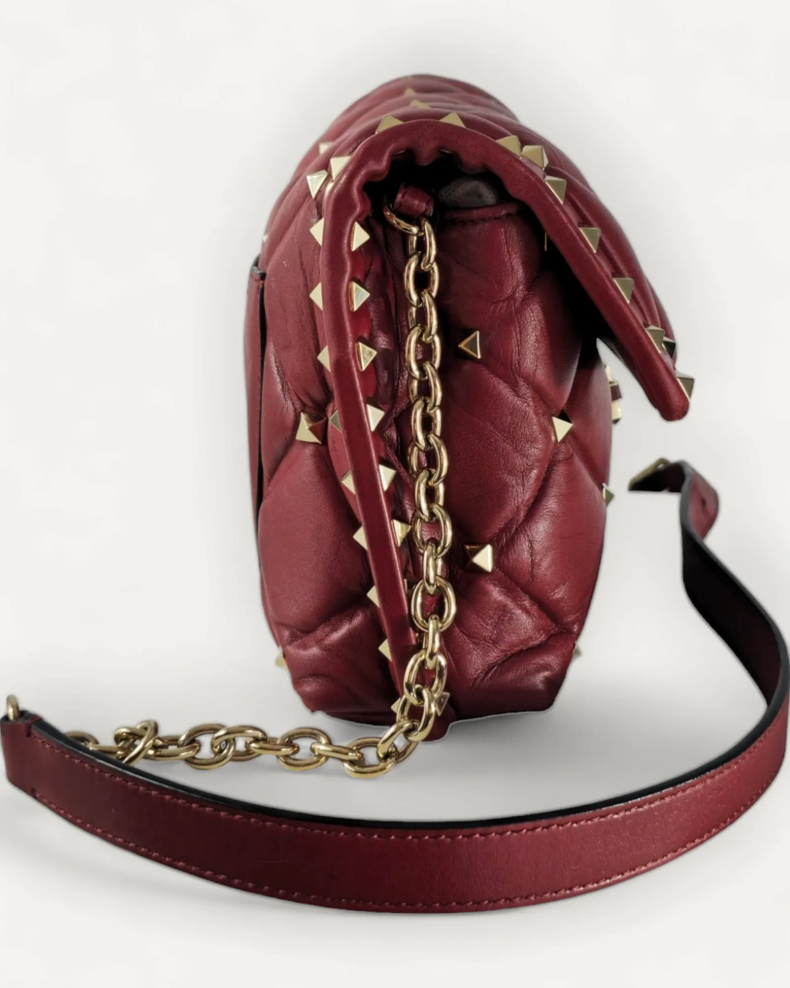 Bolsa Valentino de Ombro Vermelho