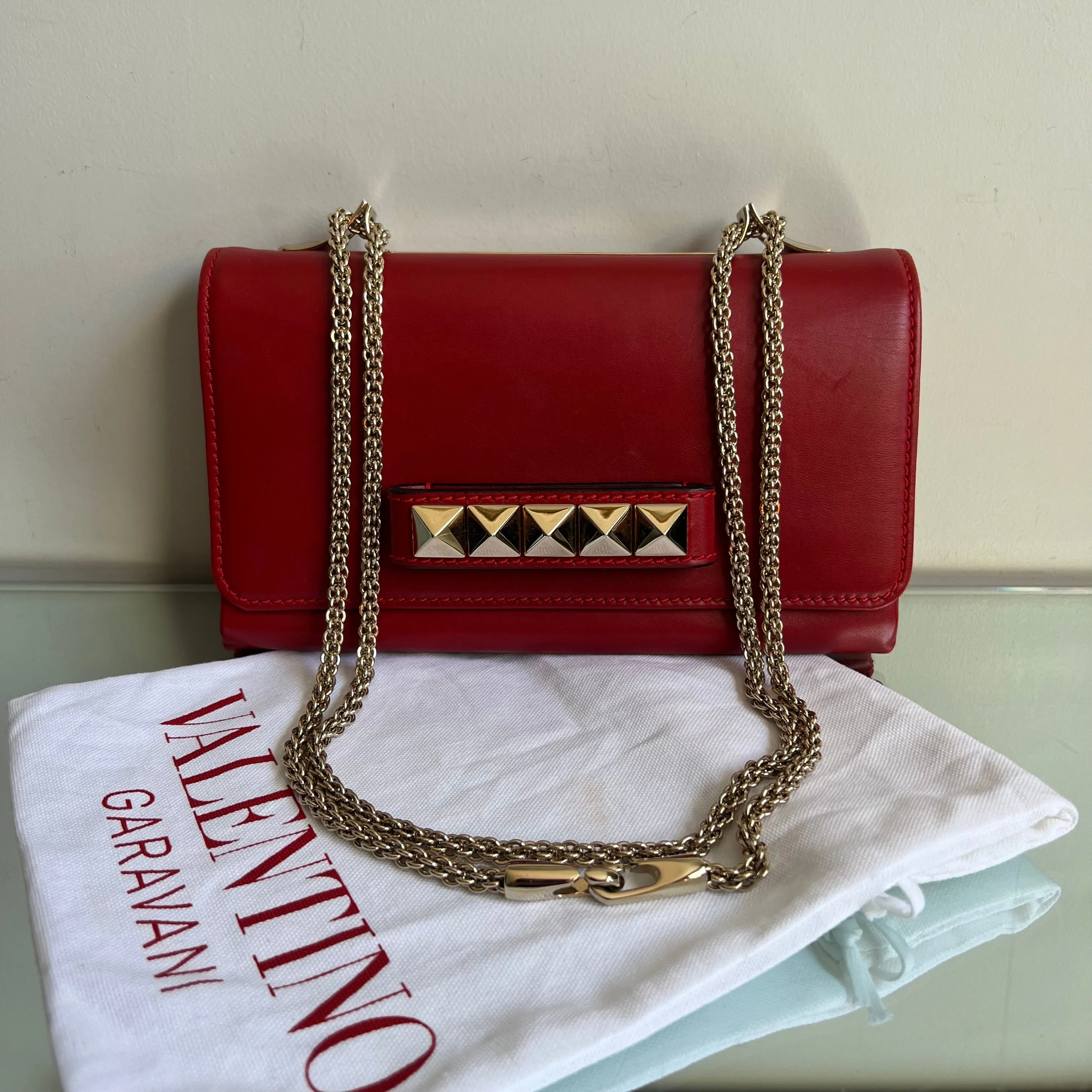 Bolsa Valentino Va Va Voom Vermelha