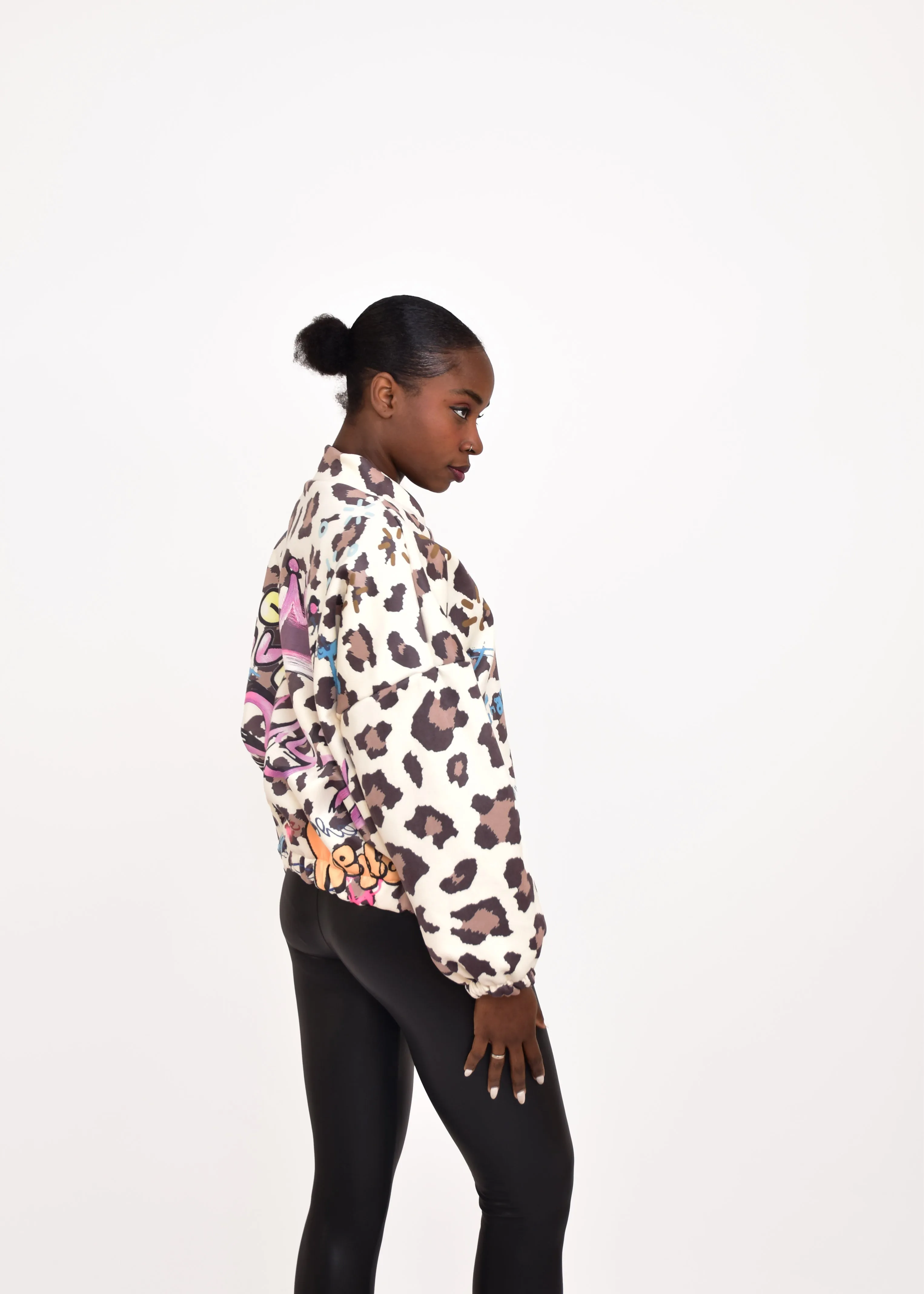 BOMBER ANIMAL PRINT