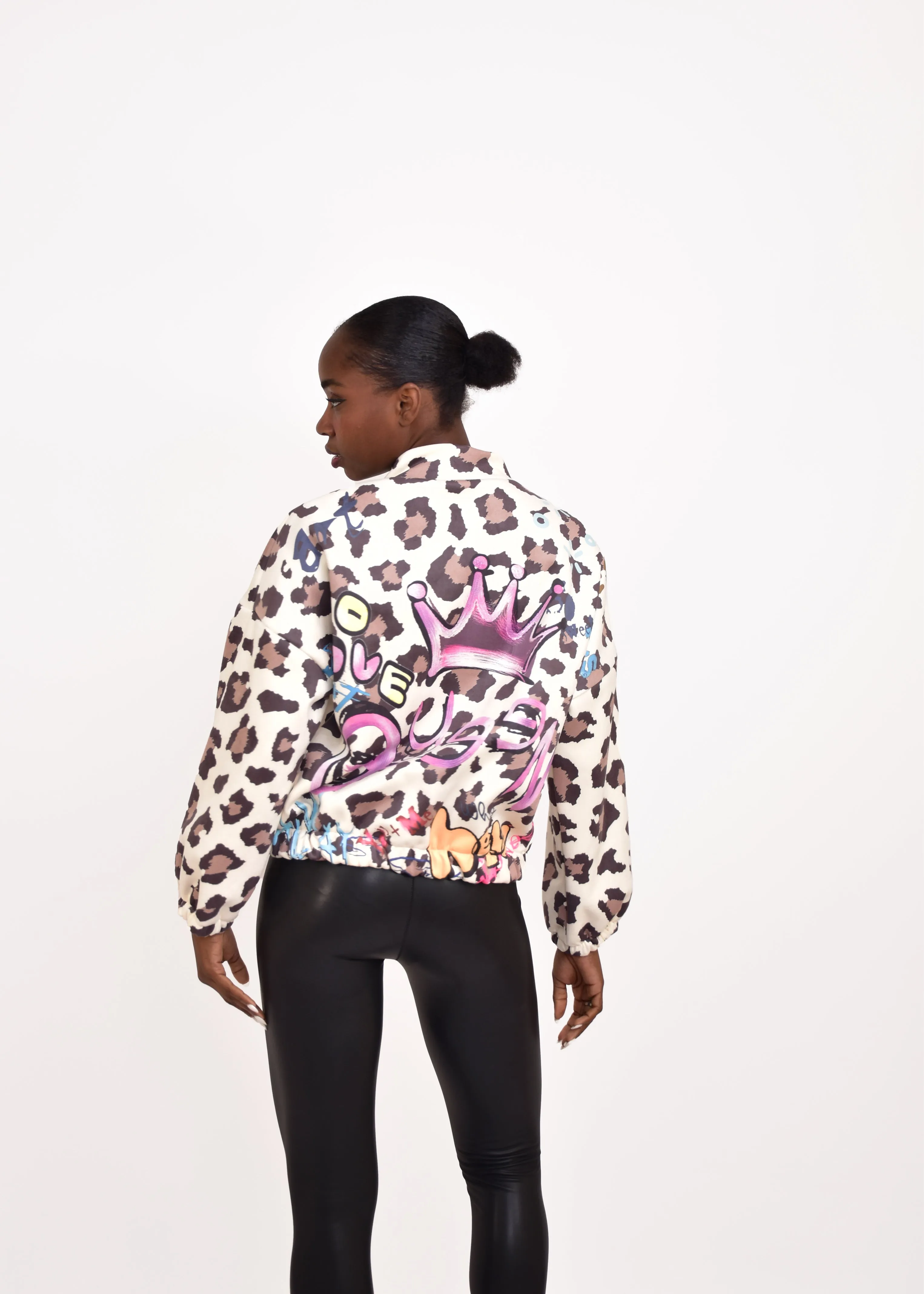 BOMBER ANIMAL PRINT