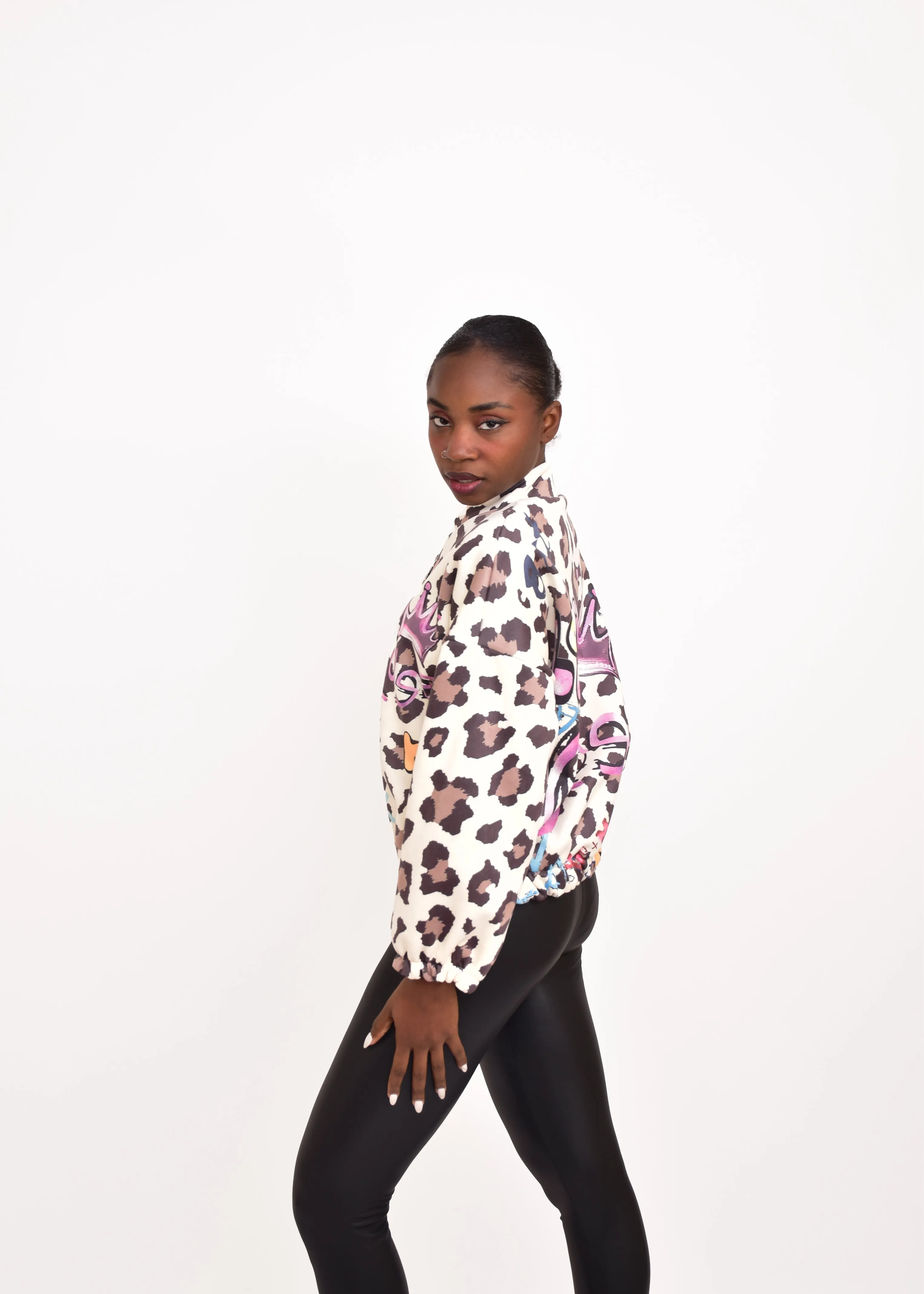 BOMBER ANIMAL PRINT