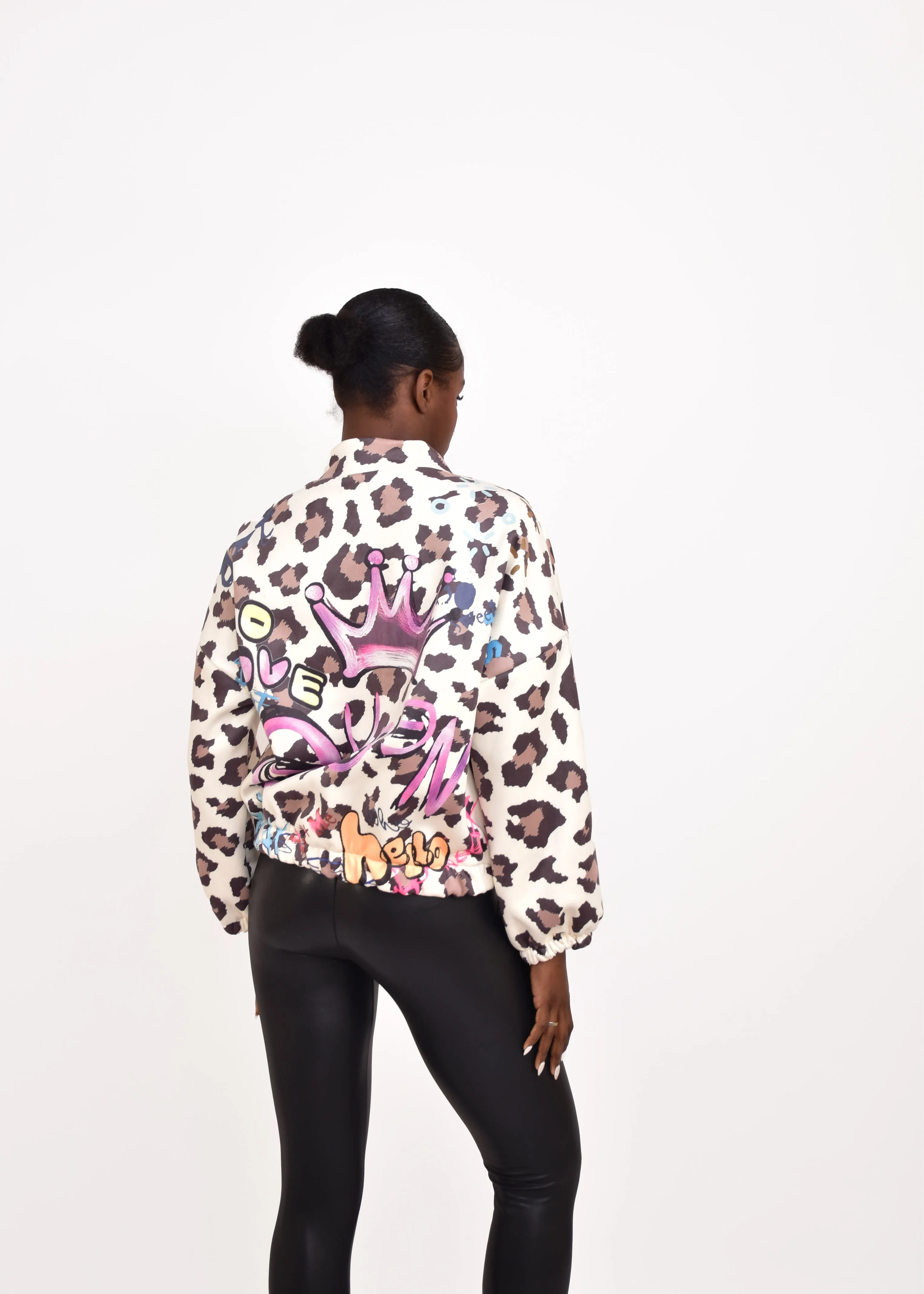 BOMBER ANIMAL PRINT