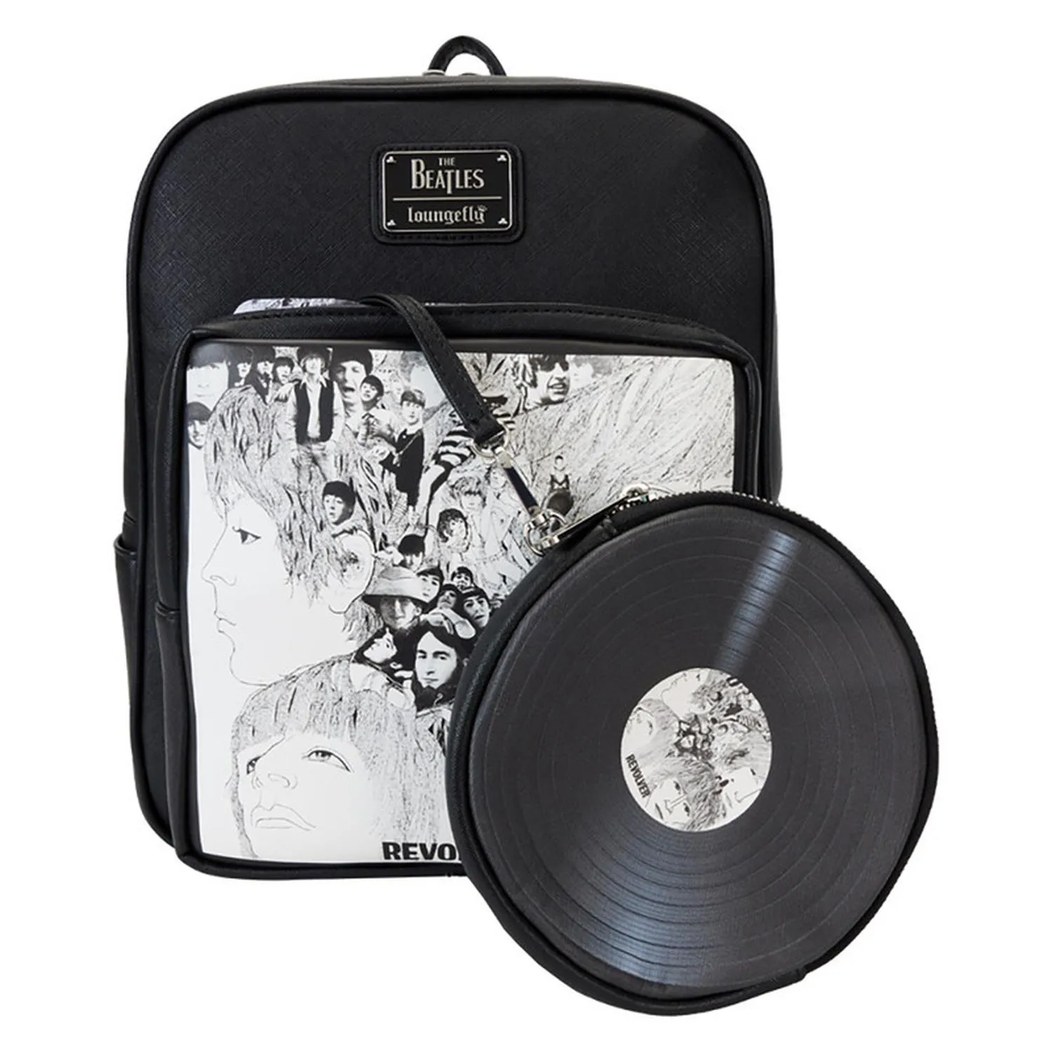 Loungefly Crossbody Revolver Album Cover With Record Coin Bag The Beatles