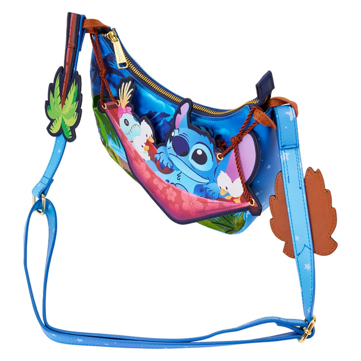 Loungefly Crossbody Stitch Camping Cuties Lilo & Stitch