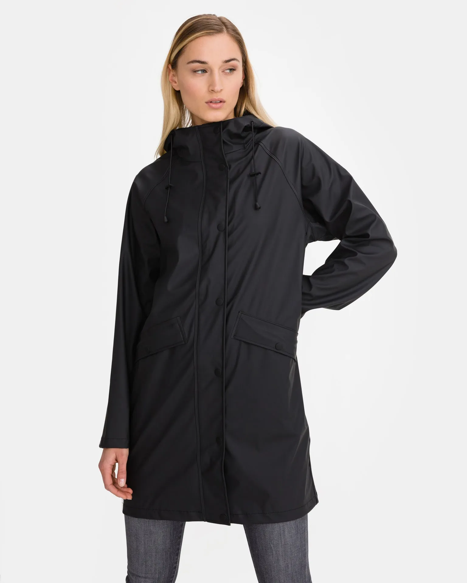 Manteau de pluie Tazi Noir