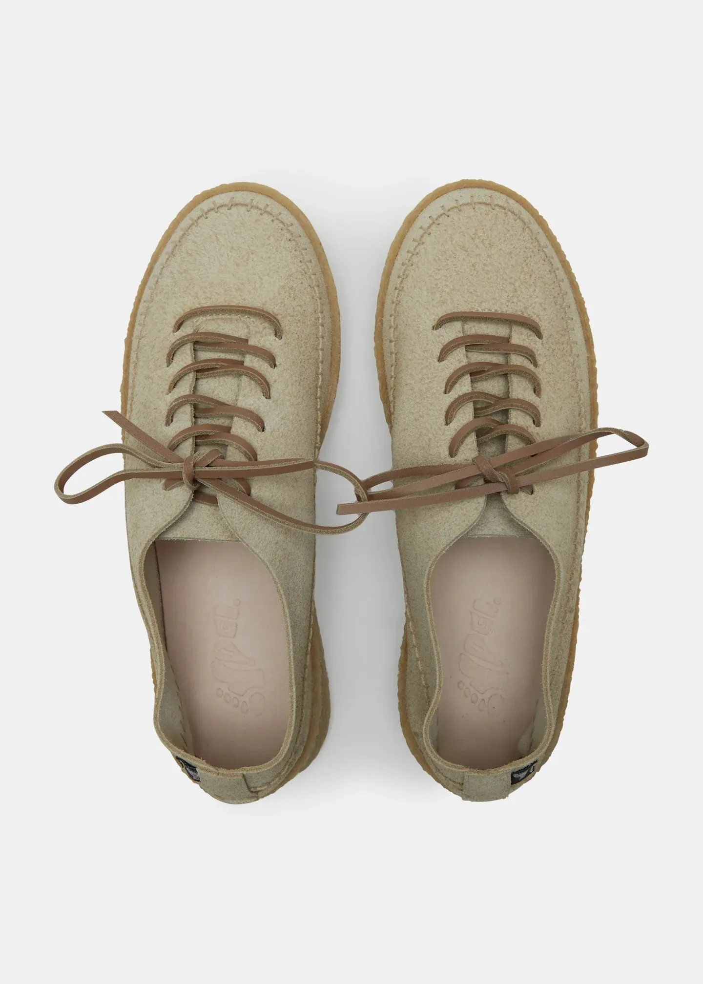 Men's Loaf Suede Sand on Crepe