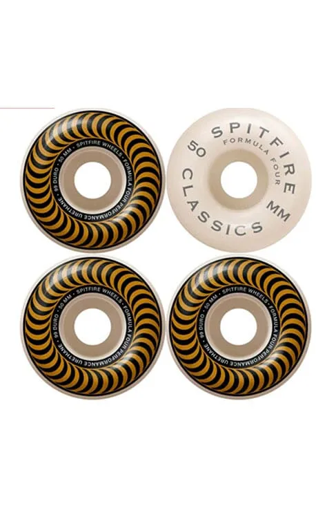 Spitfire F4 99 Classic 50mm Skateboard Wheels- Ruedas